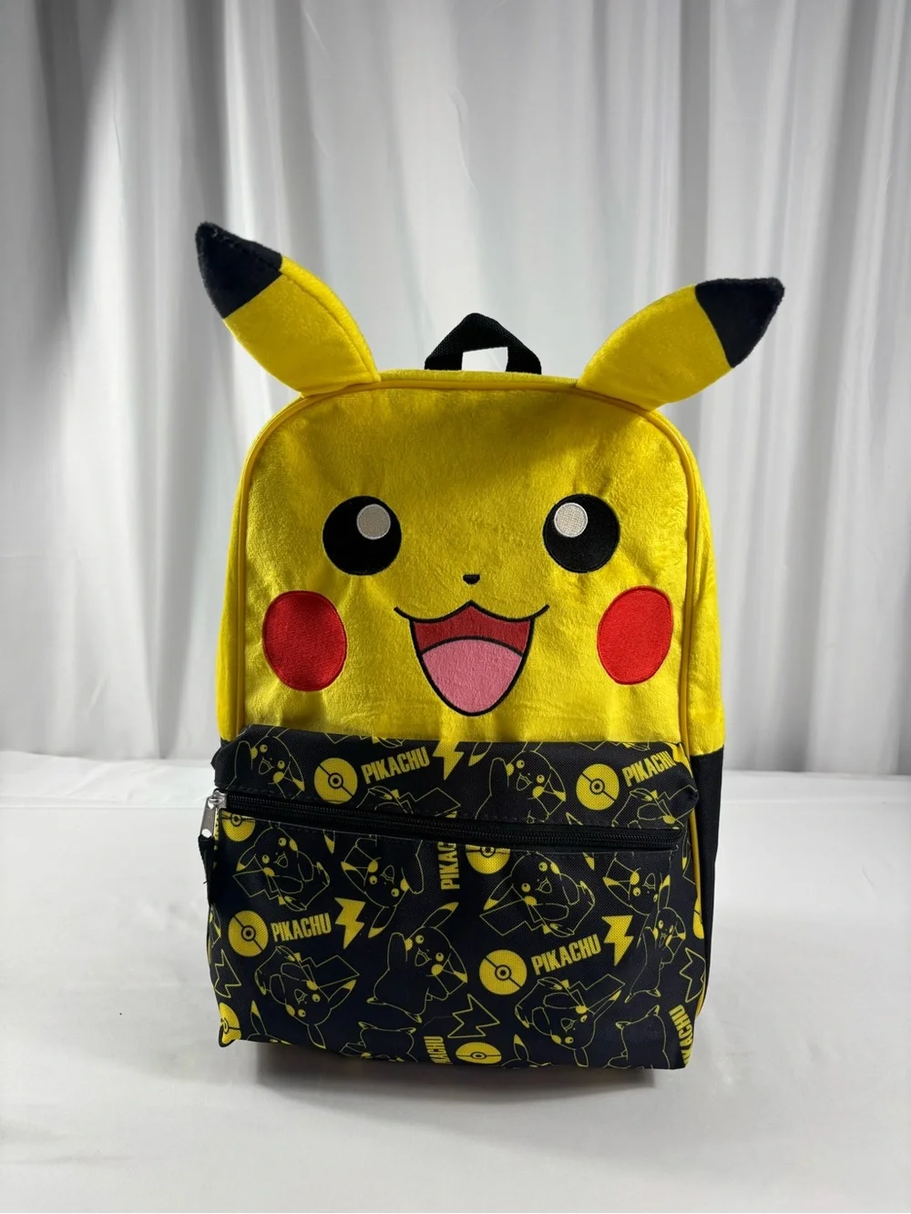 Pokémon Pikachu Plush Backpack NWOT Soft School Backpack